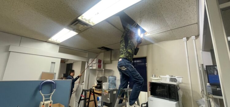LAN配線工事はキングテックにお任せください！